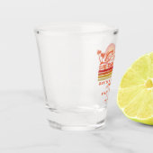 Angeltrip am Wochenende Junggesellenabschied Schnapsglas (Links)