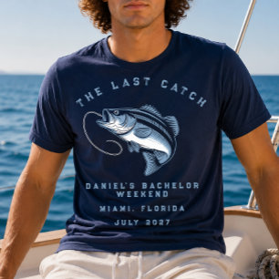 Angeltrip am Wochenende Junggesellenabschied T-Shirt