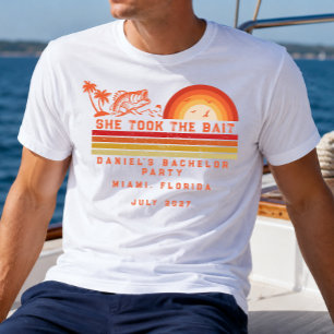 Angeltrip am Wochenende Junggesellenabschied  T-Shirt