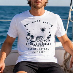 Angeltrip am Wochenende Junggesellenabschied T-Shirt