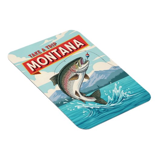 Angeltrip in Montana Magnet (Rechte Seite)