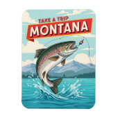 Angeltrip in Montana Magnet (Vertikal)
