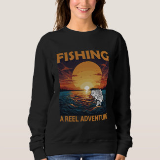 Angeluntergangsstimmung beim Sonnenuntergang Sweatshirt