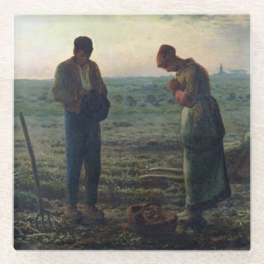 Angelus, 1857-59 glasuntersetzer (Vorderseite)