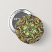 Angelus - Fraktal-Knopf Button (Vorne & Hinten)