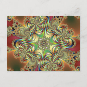 Angelus - Fraktal Postcard Postkarte