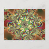 Angelus - Fraktal Postcard Postkarte (Vorderseite)
