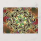 Angelus Fraktal Postkarte (Vorderseite)