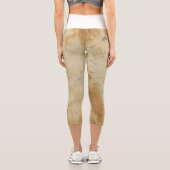 Angelus Novus von Paul Klee Capri Leggings (Rückseite)