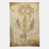 Angelus Novus von Paul Klee Geschirrtuch (Vertikal)