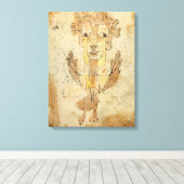 Angelus Novus von Paul Klee Leinwanddruck (Insitu (Holzboden))