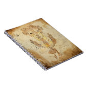 Angelus Novus von Paul Klee Notizblock (Rechte Seite)