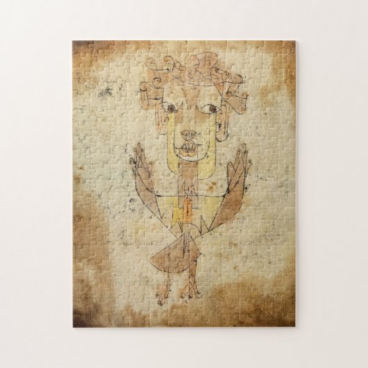 Angelus Novus von Paul Klee Puzzle (Vertikal)