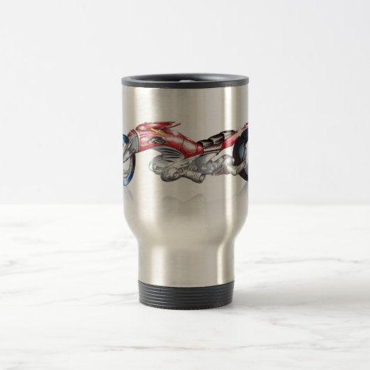 Angelvisionen hypercycle Konzept-Kunst-Tasse Reisebecher (Mittel)