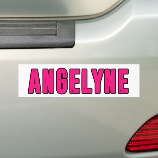Angelyne Name Autoaufkleber (Auf Auto)