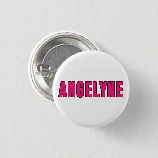 Angelyne Name Button (Vorne & Hinten)