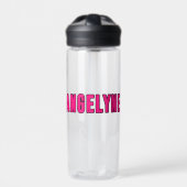 Angelyne Name Trinkflasche (Vorderseite)