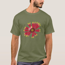 Angemalt Schinia auf Indianerblanket T-Shirt