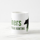 Angemessene Bärn-Jagd-Tasse Kaffeetasse (Mittel)