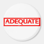 Angemessene Briefmarke Magnet (Vorne)