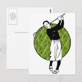Angemessene Golfkleidung Postkarte (Vorne/Hinten)