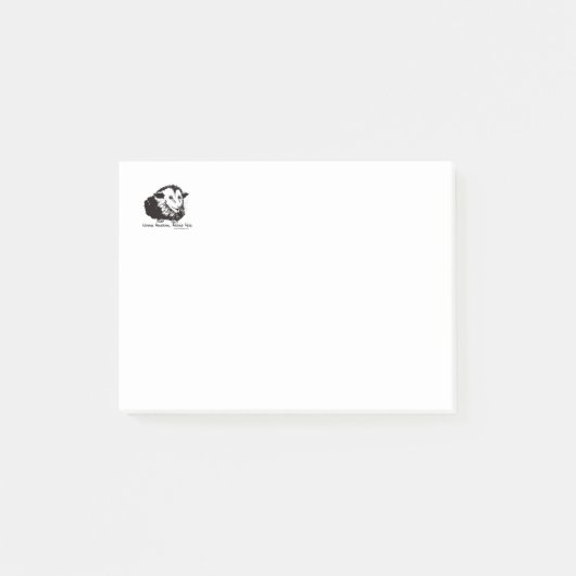 Angemessene Post-it-Notizen Post-it Klebezettel (Vorderseite)