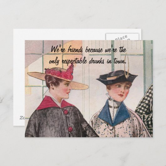 Angemessene Räucherstäbchen Postkarte (Vorne/Hinten)