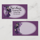 Angemessene Völker: Heide Visitenkarte (Vorne/Hinten)