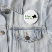 Angemessenes Bärn-Jagd-Button Button (Beispiel)