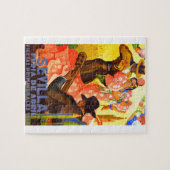 Angemessenes Plakat 1949 Spaniens Sevilla April Puzzle (Horizontal)