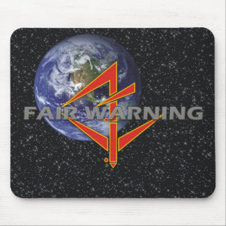 Angemessenes warnendes Mousepad