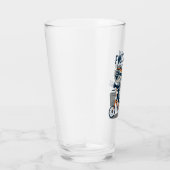 Angenährt durch Essen aller Dinge Racoon-Cycling Glas (Rechts)