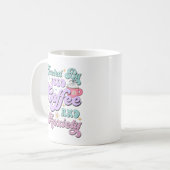 Angenährt von Icced Coffee and Angstgefühl Tasse (Vorderseite Links)