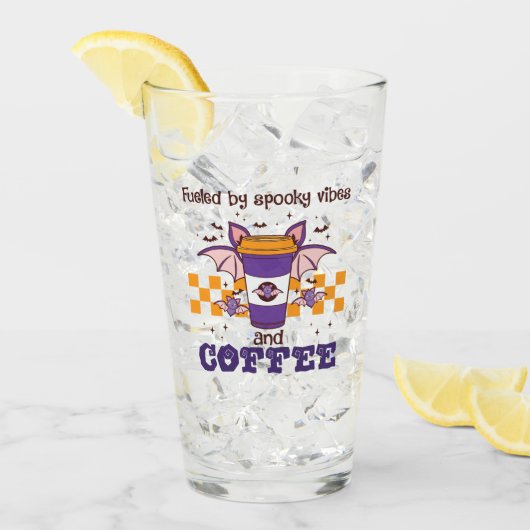 Angenährt von Spooky Vibes und Kaffee Glas (Vorderseite Ice)