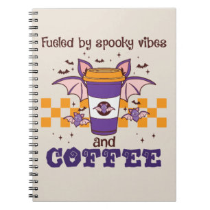 Angenährt von Spooky Vibes und Kaffee Notizblock