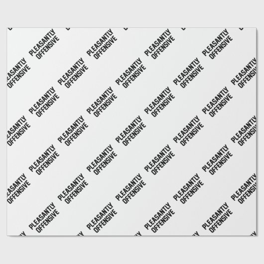 Angenehm Offensive Geschenkpapier (Flach)