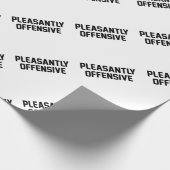 Angenehm Offensive Geschenkpapier (Ecke)