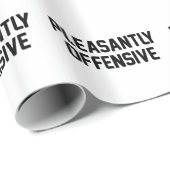 Angenehm Offensive Geschenkpapier (Rolleneckpunkt)