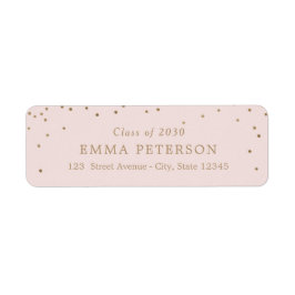 Angenehme EDITABLE FARBadresse für Abschluss