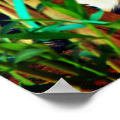 Angenehme Katze Poster (Ecke)