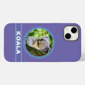 angenehme Koala Case-Mate iPhone Hülle (Rückseite (Horizontal))