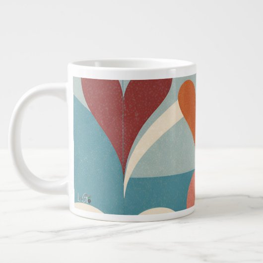 Angenehme Liebe | Jumbo-Tasse (Links)