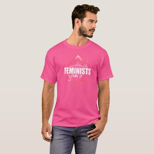 Angenehme Redewendungen des Feminismus T-Shirt (Vorne ganz)