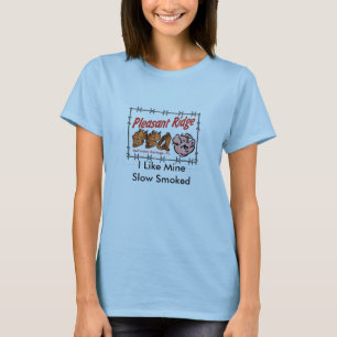 Angenehme Ridge-GRILLEN Vert T, mag ich MineSlow T-Shirt