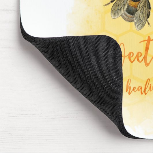 Angenehme Worte sind Bibelangebot Mousepad (Ecke)