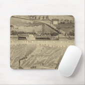 Angenehmer Aussichtsbetrieb Mousepad (Mit Mouse)