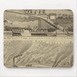 Angenehmer Aussichtsbetrieb Mousepad