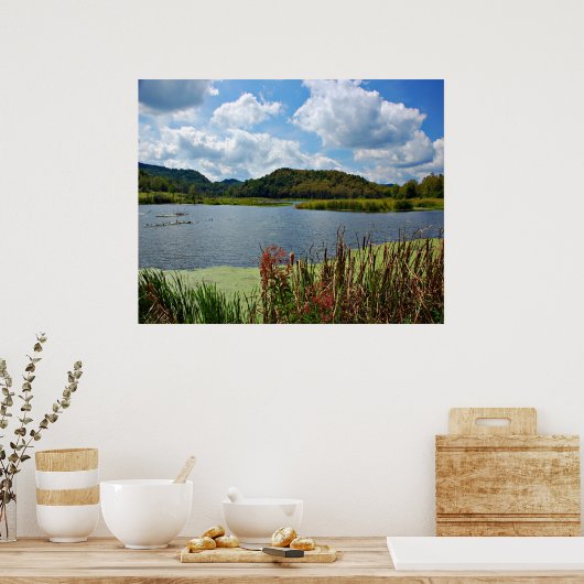 Angenehmer Creek Poster (Küche)