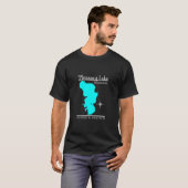 Angenehmer Minnesota-See T-Shirt (Vorne ganz)