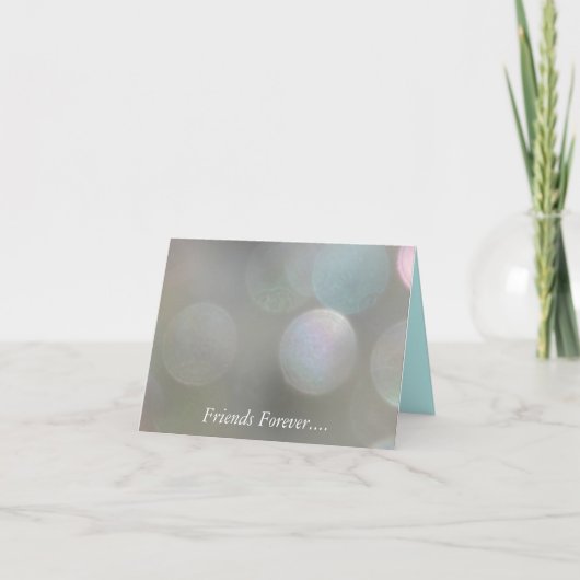 Angenehmer Stationär mit Monogrammen oder Nachrich Dankeskarte (Vorderseite)